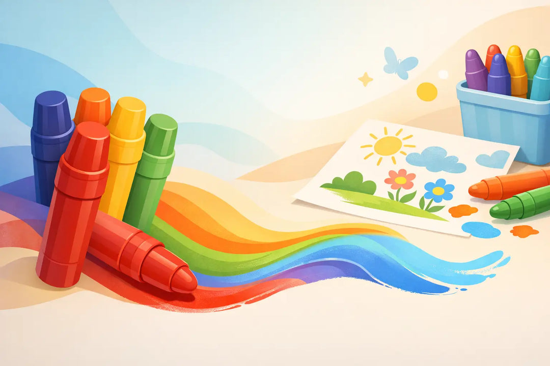 Silky Crayons for Kids: Color That Glides