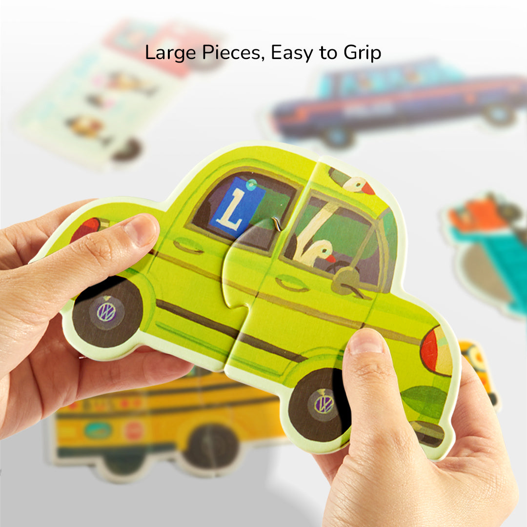 My First Artist Puzzle: Construction Vehicles