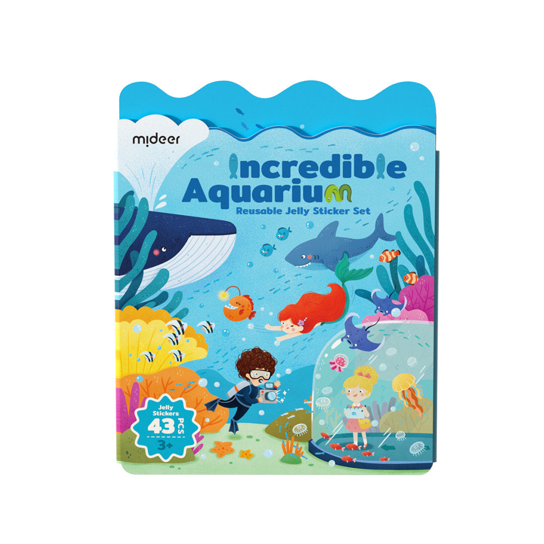 Reusable Jelly Sticker: Incredible Aquarium