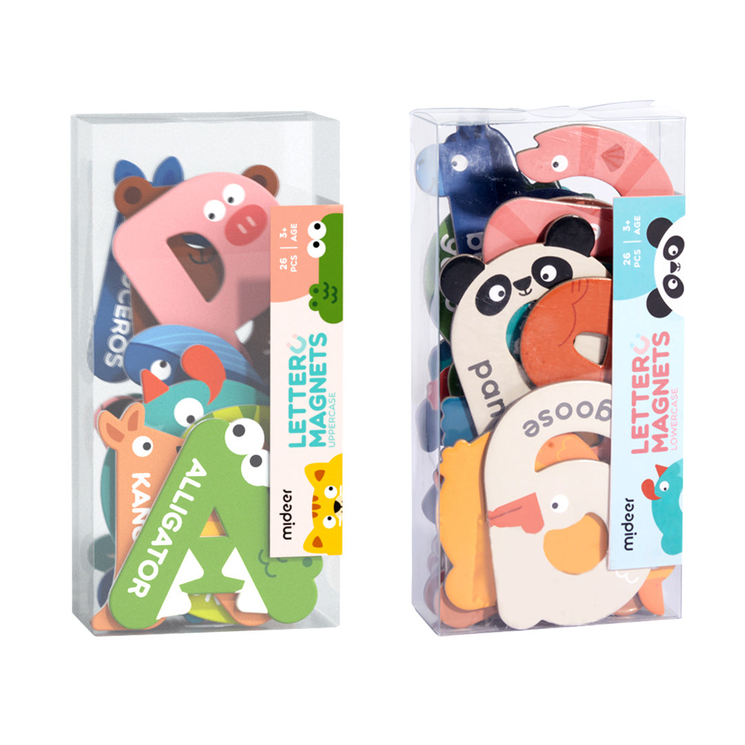 Uppercase &  Lowercase Letter Magnets 52P