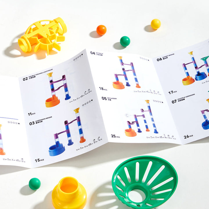 Track Marble Building Blocks 51P