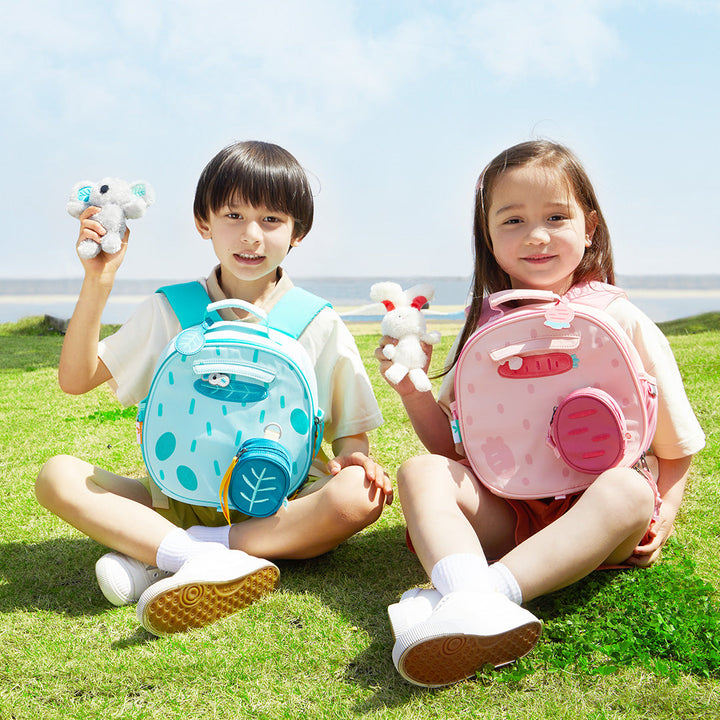 Snuggle Square Backpack: Bunny