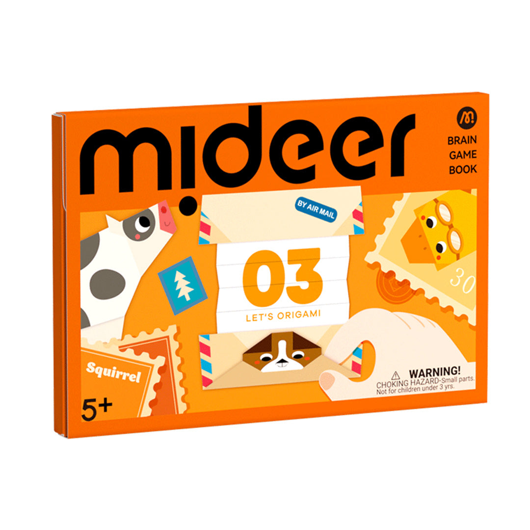 Brain Game Book: Let's Origami Level 3