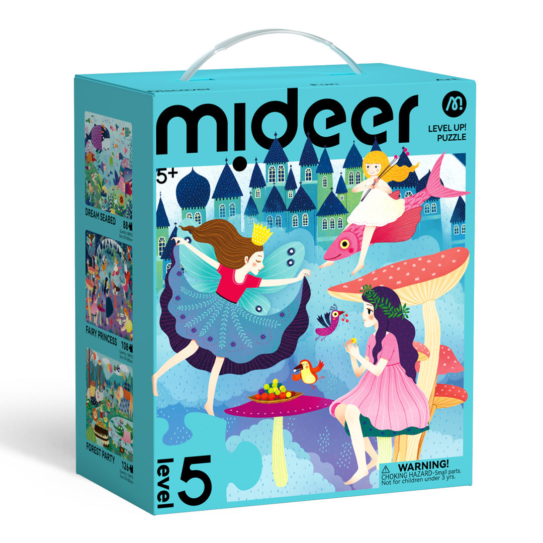 Level Up! Puzzles with Storage Bag - Level 5: Fantasy 88P-126P