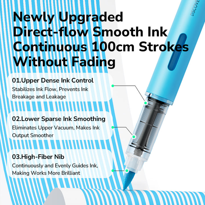 mideer Straight Liquid Acrylic Marker - 24 Colors