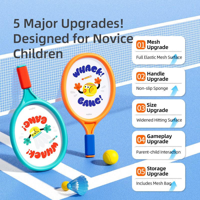 2-in-1 Kids Entry-Level Racket