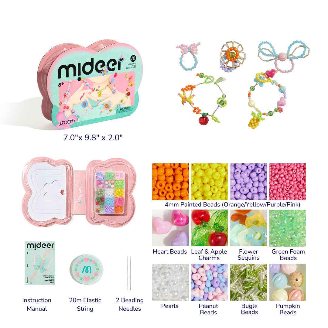 Creative Bead Jewelry Box – Garden Adventure