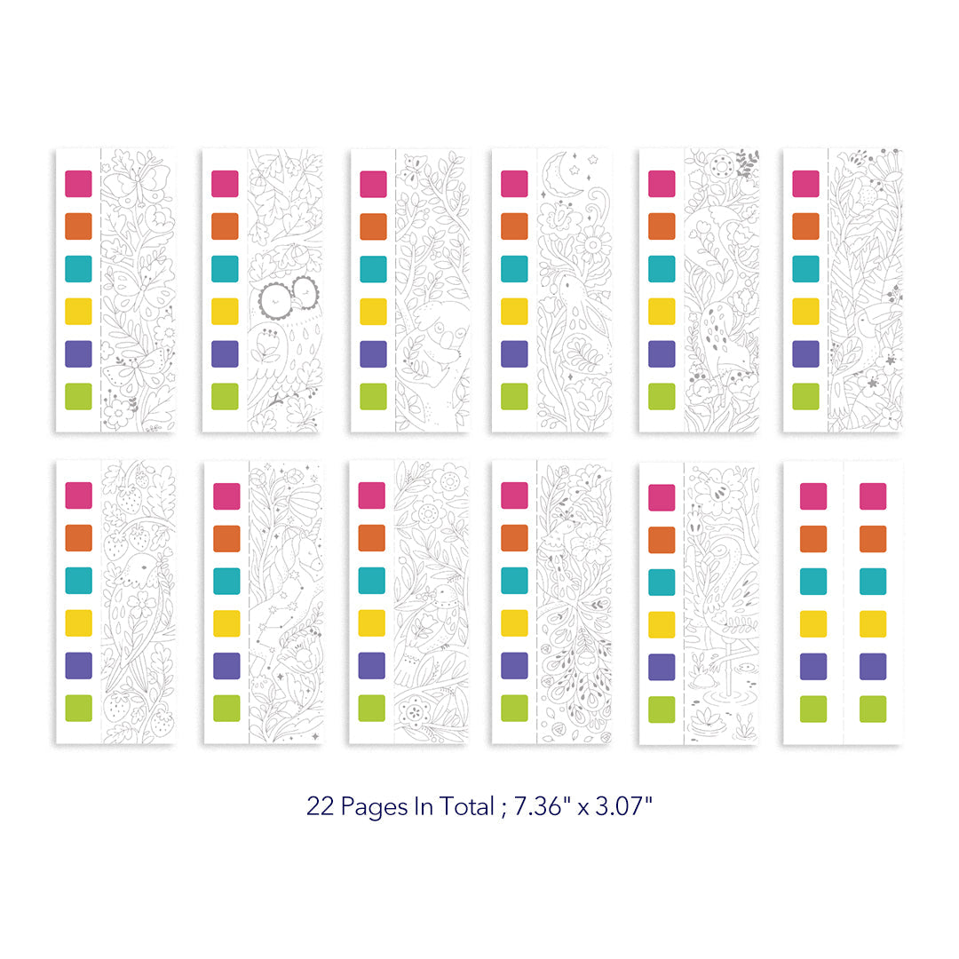 Watercolor Painting: Wonderful Forest