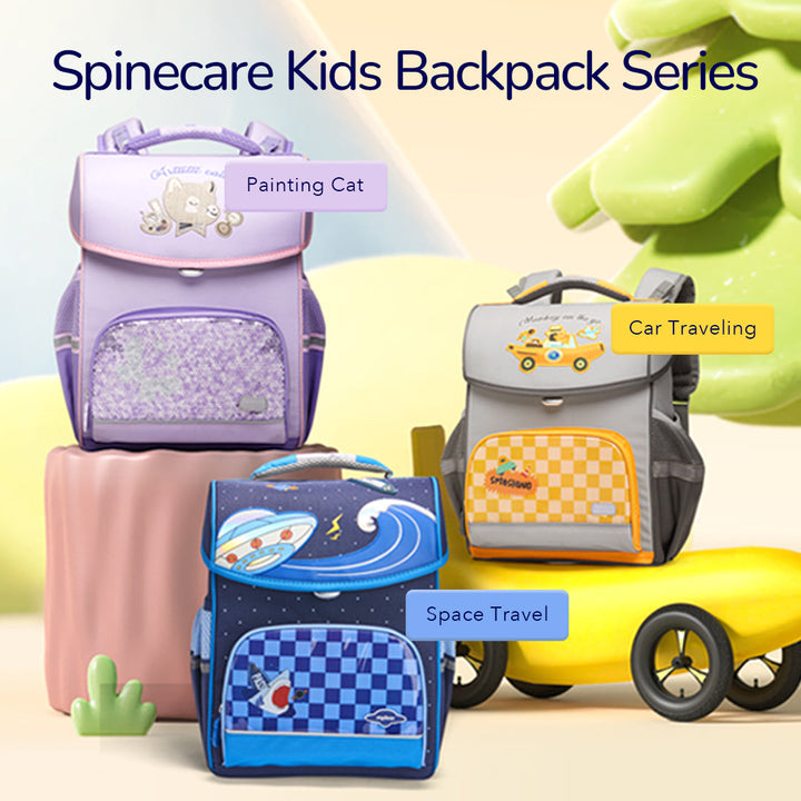 Spinecare Kids Backpack: Space Travel