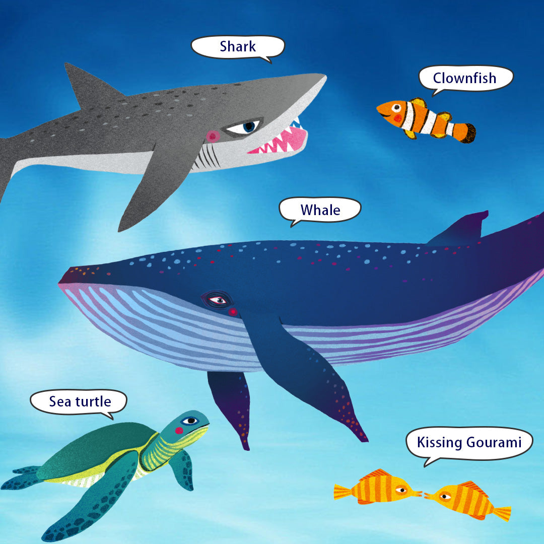 Portable Puzzle Box: Wonderful Ocean 104P