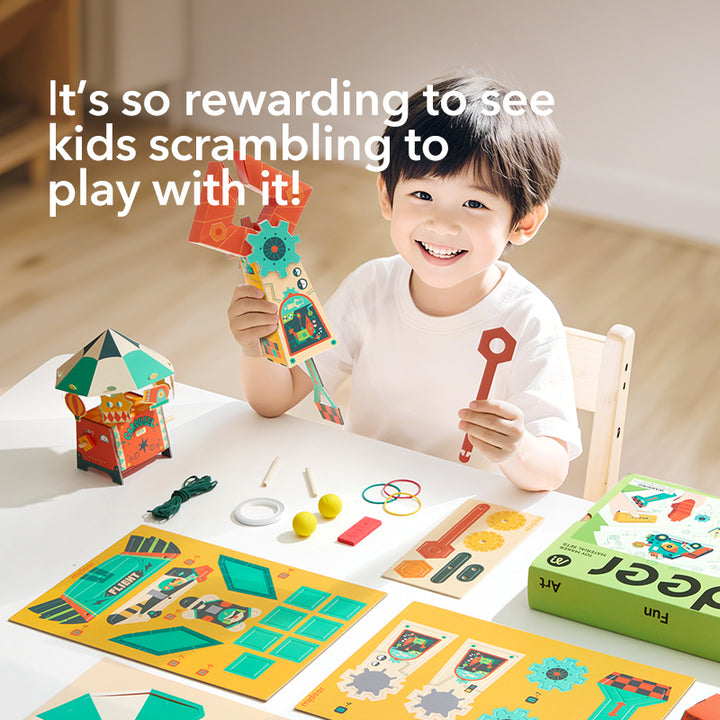 mideer Toy Maker Material Sets - Mechanics Set