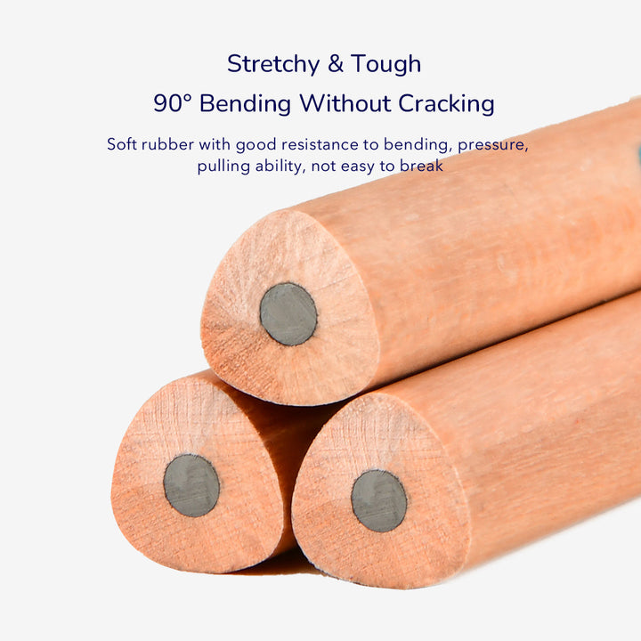 Thick Triangular Pencils 2B 6P