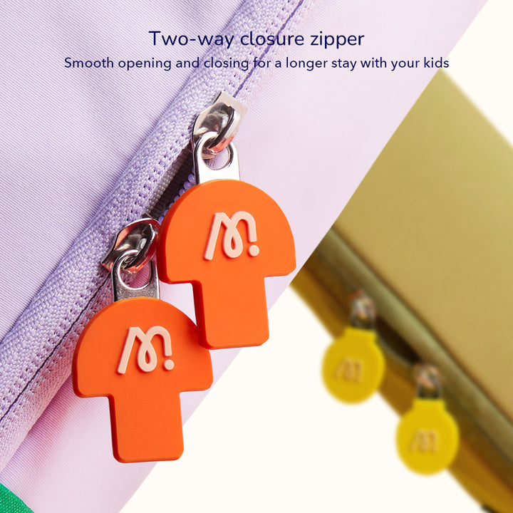 Multi-Functional Toast Pencil Case: Taro Purple