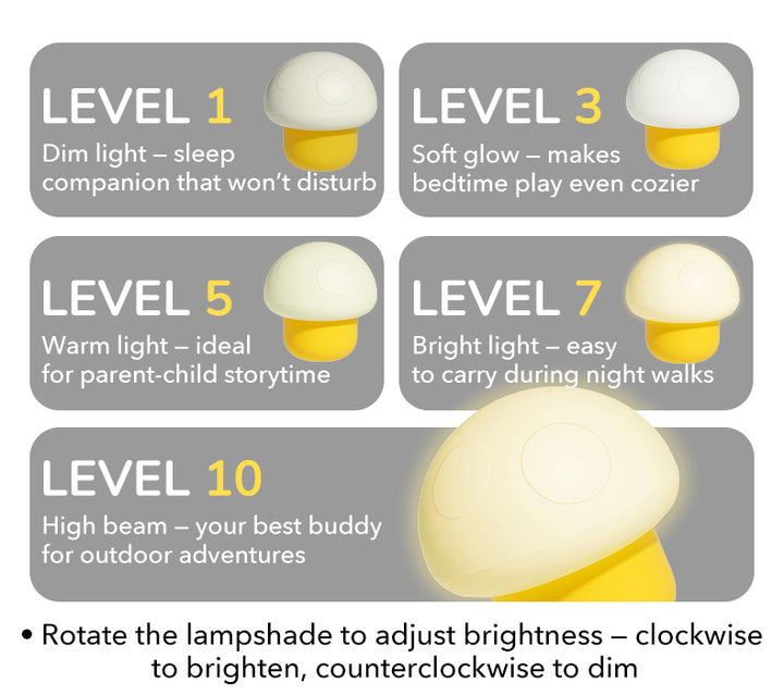 mideer Magical Mushroom Lamp
