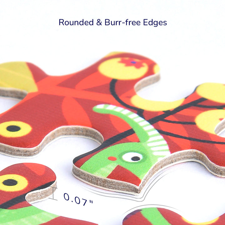 Shaped Puzzle: Huge Animal Dinosaur World 280P