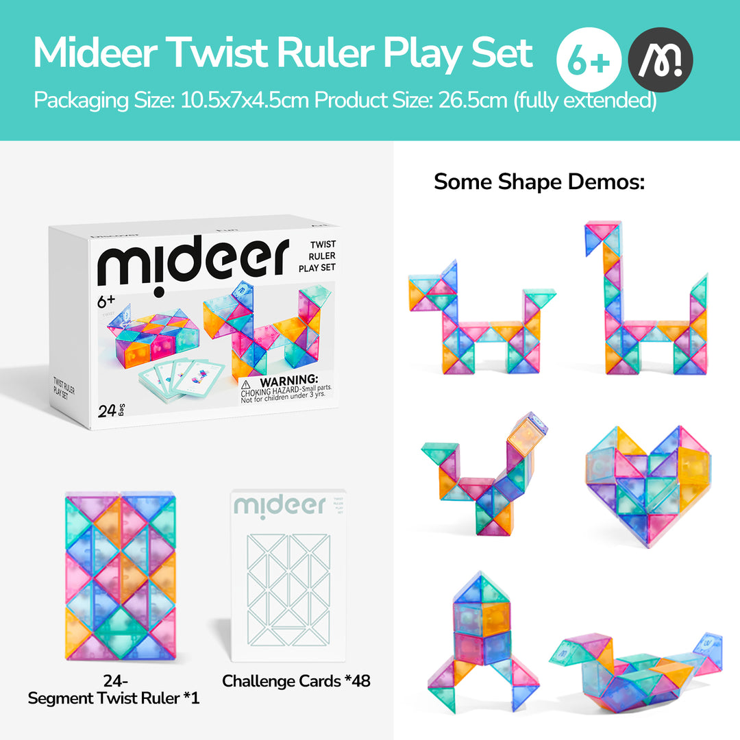 mideer Twist Ruler Play Set
