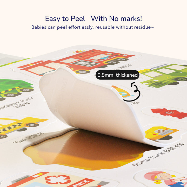 Reusable Jelly Sticker: Incredible Aquarium