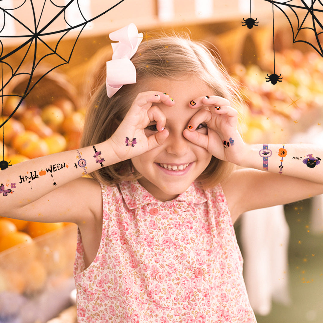 Middle-Halloween dress up sticker pack