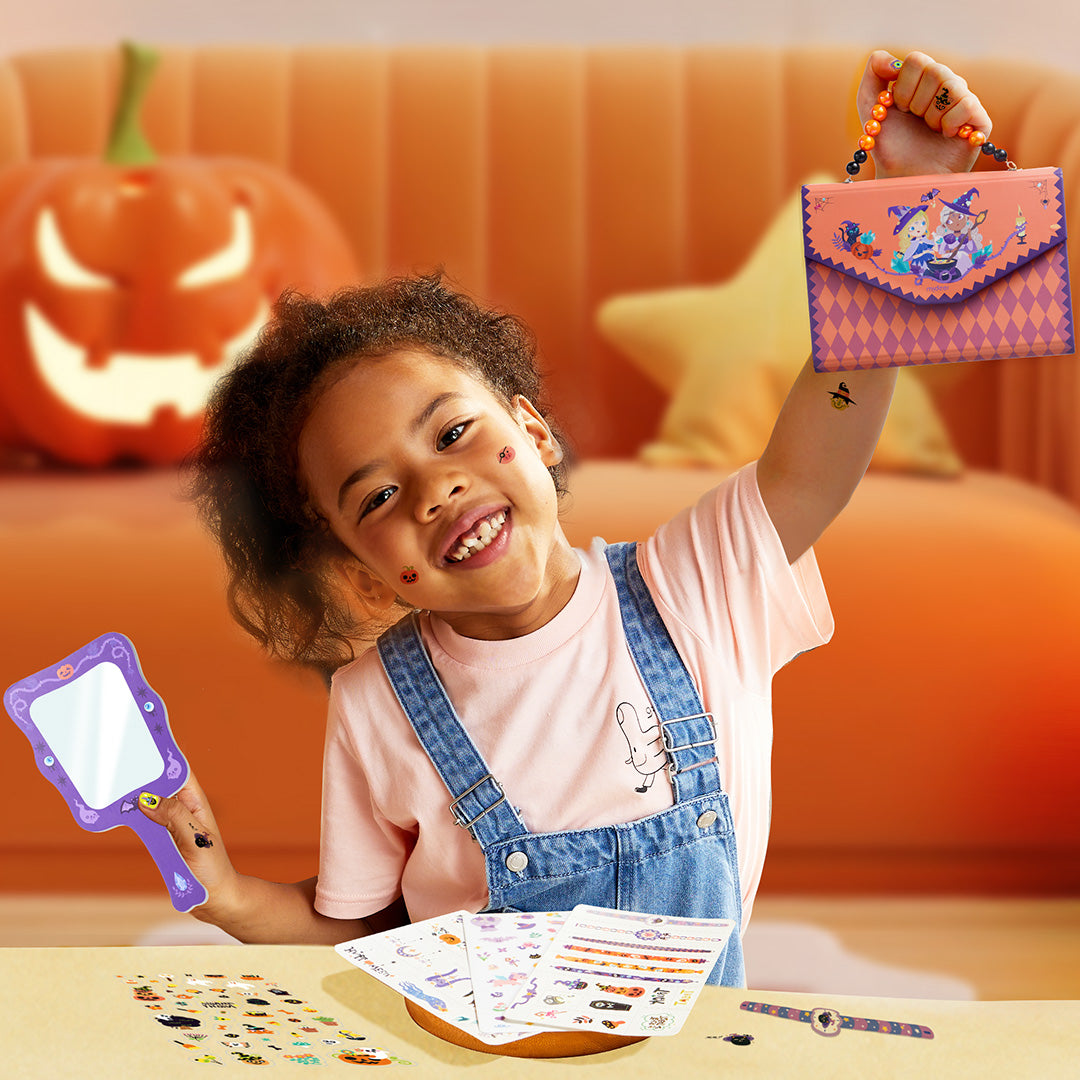 Middle-Halloween dress up sticker pack
