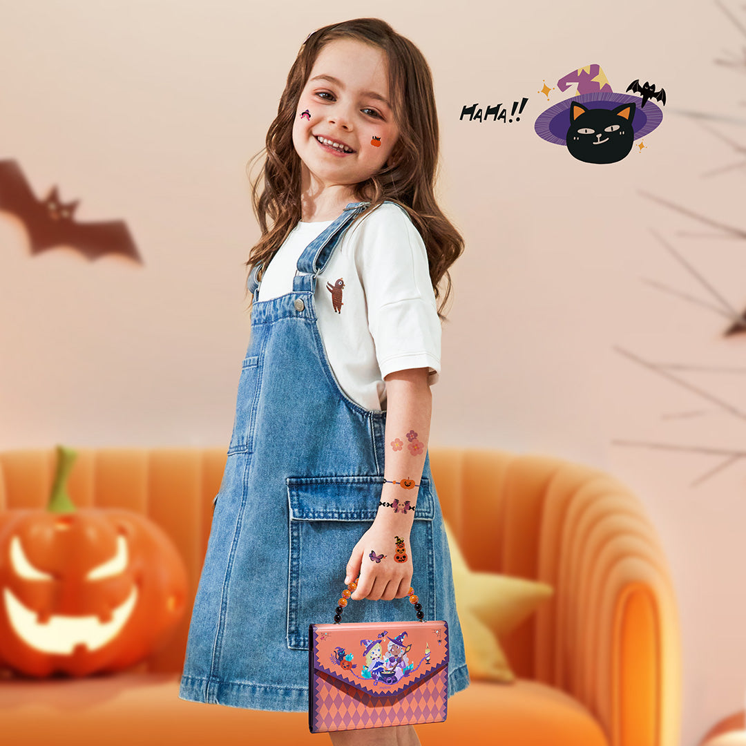 Middle-Halloween dress up sticker pack