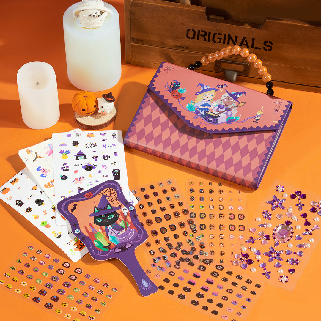 Middle-Halloween dress up sticker pack