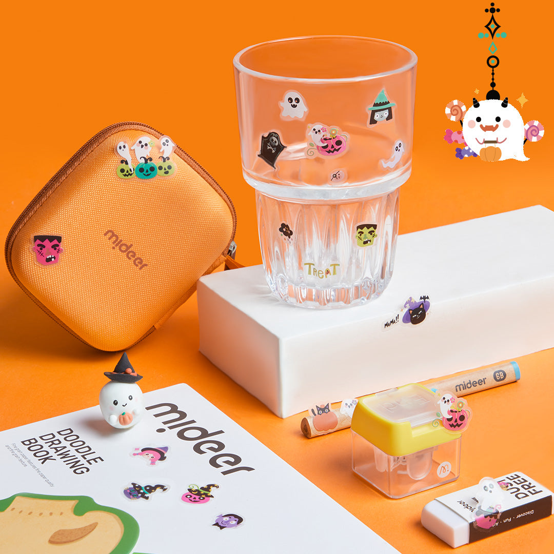 Middle-Halloween dress up sticker pack