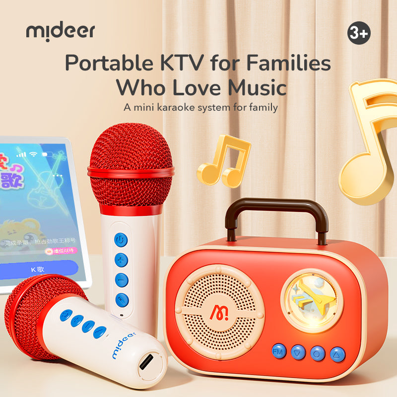 family duet karaoke set
