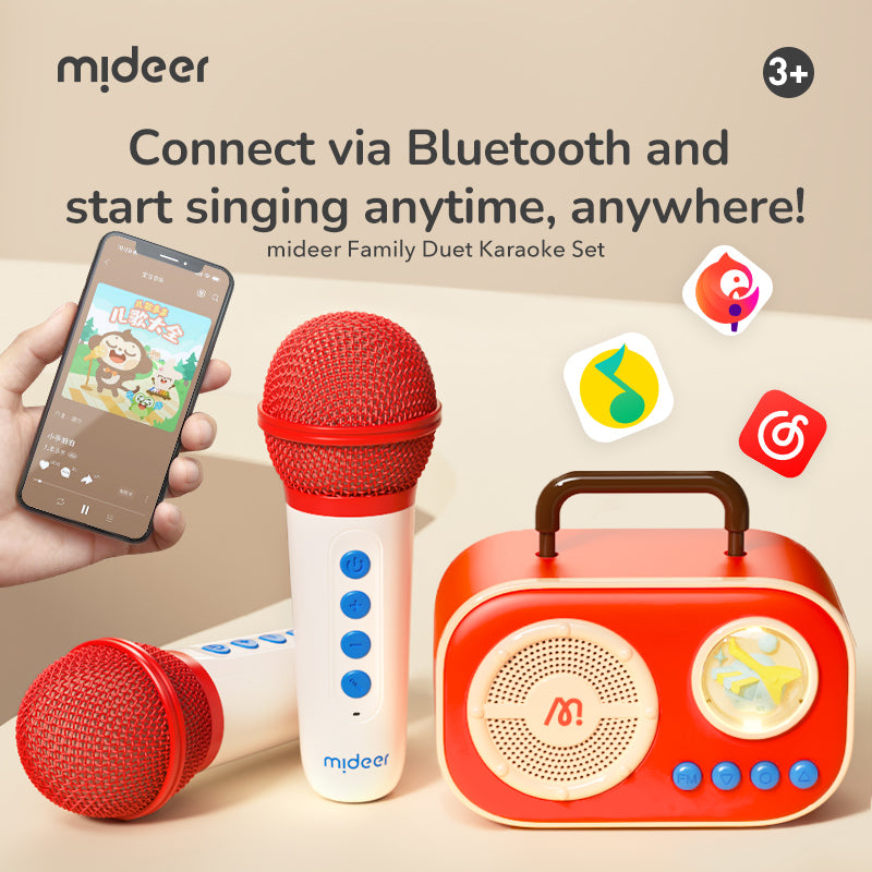 family duet karaoke set