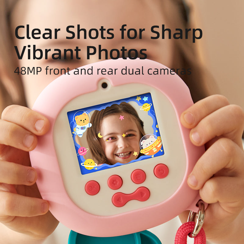 Mideer Say Cheese Kids Camera - Blue and Orange