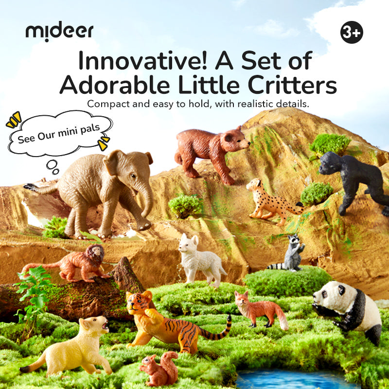 mideer pocket friends-12pcs