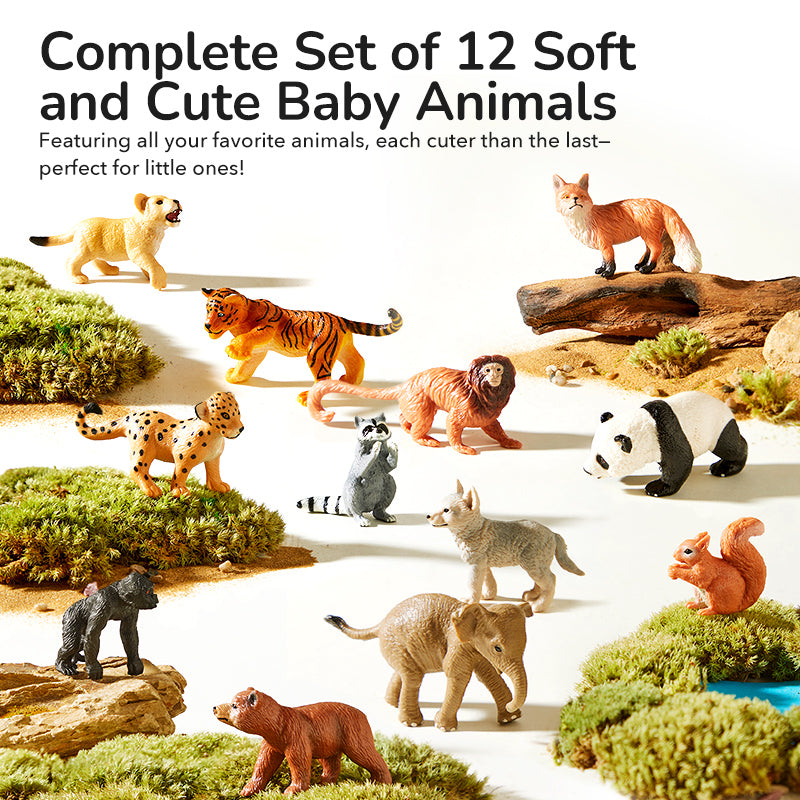 mideer pocket friends-12pcs