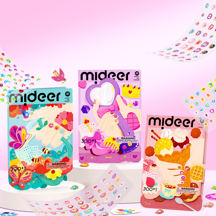 Mideer Fashion Nail Stickers - Princess Banquet