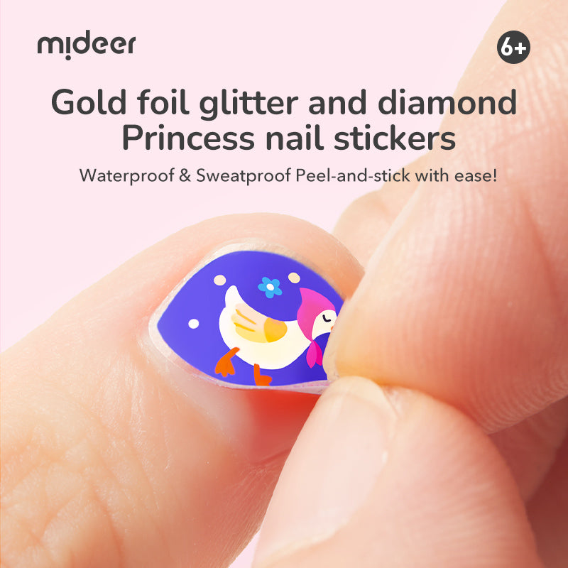Mideer Fashion Nail Stickers - Princess Banquet