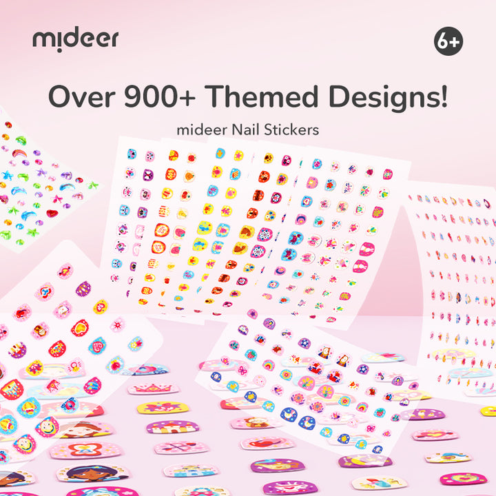 Mideer Fashion Nail Stickers - Princess Banquet