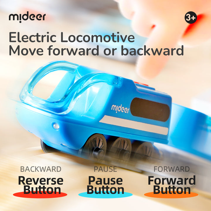 Mideer Train Track Building Blocks - Urban Adventure