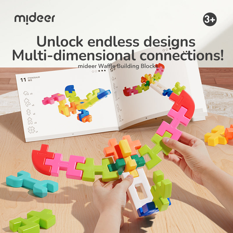 mideer Waffle Building Blocks