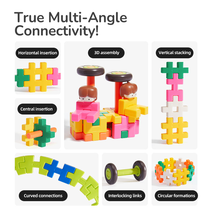 mideer Waffle Building Blocks