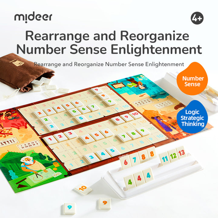 Mideer The Numbers Board Game
