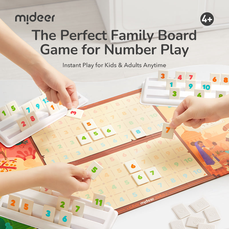 Mideer The Numbers Board Game