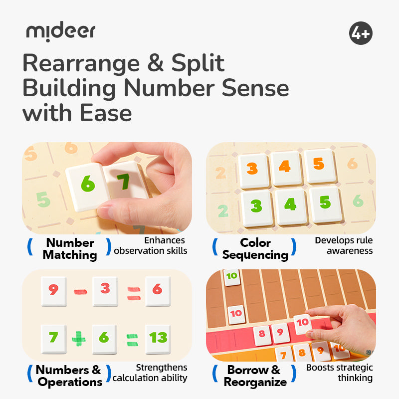 Mideer The Numbers Board Game