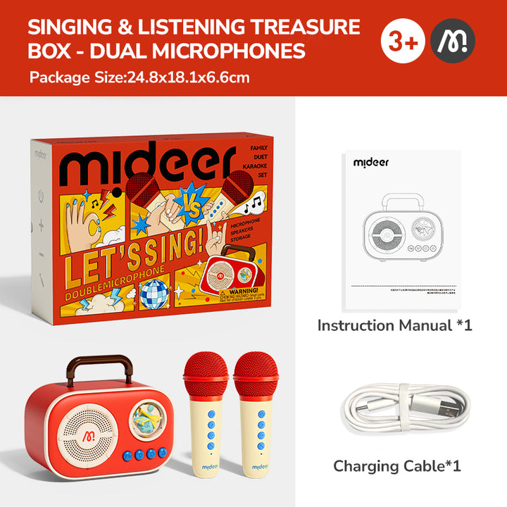 mideer Karaoke Set(Single Microphone)