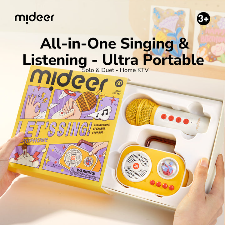 mideer Karaoke Set(Single Microphone)