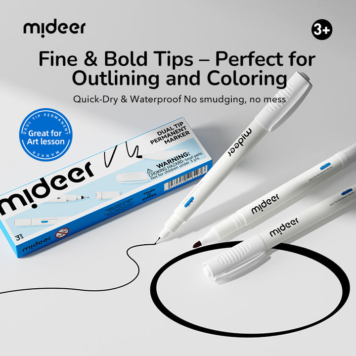 Dual Tip Permanent Marker