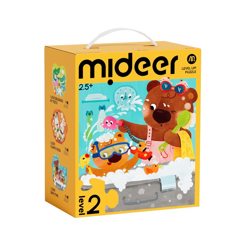 mideer Level Up! Puzzles - Level 2  The Good Habits Song