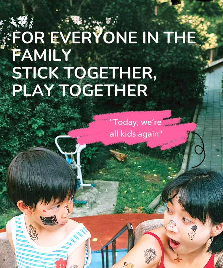Playful Tattoo Stickers Deluxe Edition – Boys