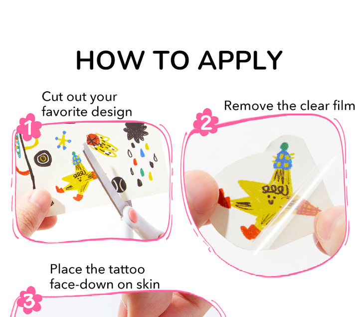 Playful Tattoo Stickers Deluxe Edition – Boys