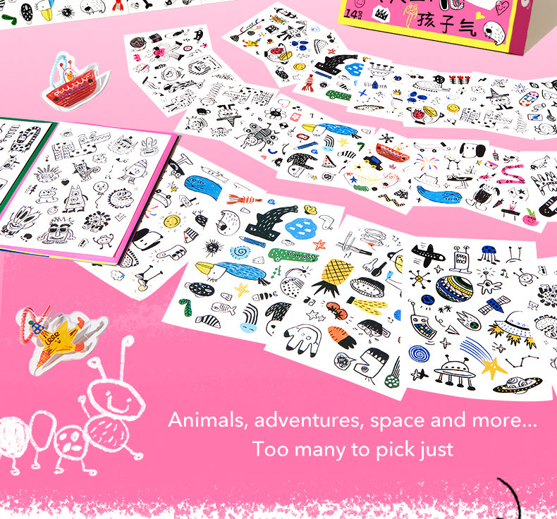 Playful Tattoo Stickers Deluxe Edition – Boys