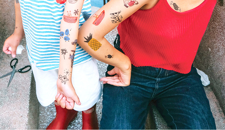 Playful Tattoo Stickers Deluxe Edition – Girls