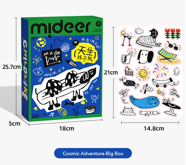 Playful Tattoo Stickers Deluxe Edition – Girls