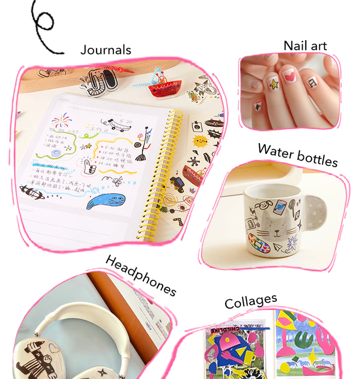 Naturally Playful Tattoo Stickers Basic Edition – Boys